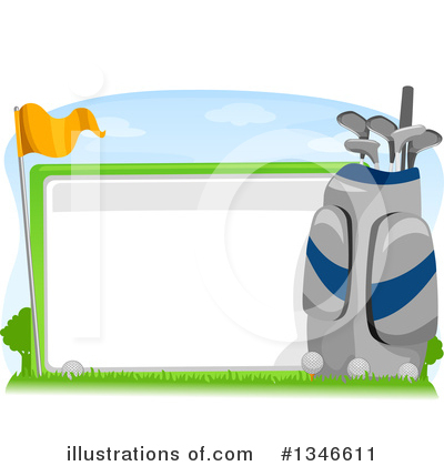 Royalty-Free (RF) Golf Clipart Illustration by BNP Design Studio - Stock Sample #1346611