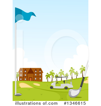 Royalty-Free (RF) Golf Clipart Illustration by BNP Design Studio - Stock Sample #1346615