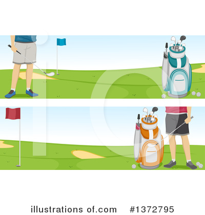 Royalty-Free (RF) Golf Clipart Illustration by BNP Design Studio - Stock Sample #1372795
