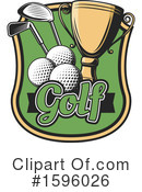 Golf Clipart #1596026 by Vector Tradition SM