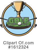 Golf Clipart #1612324 by Vector Tradition SM