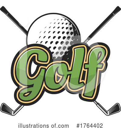 Golfing Clipart #1764402 by Vector Tradition SM