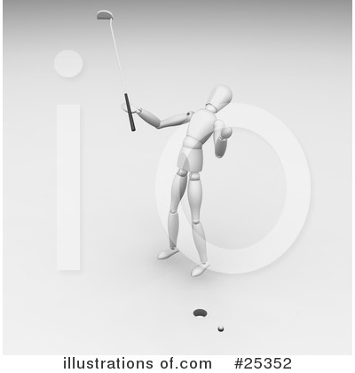 Royalty-Free (RF) Golf Clipart Illustration by KJ Pargeter - Stock Sample #25352
