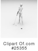 Golf Clipart #25355 by KJ Pargeter