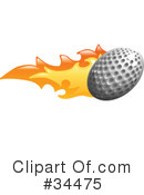 Golf Clipart #34475 by AtStockIllustration