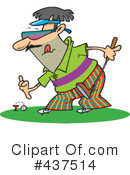 Golf Clipart #437514 by toonaday