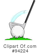 Golf Clipart #94224 by Pams Clipart