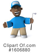 Golfer Clipart #1606880 by Julos