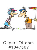 Golfing Clipart #1047667 by toonaday