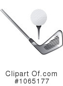 Golfing Clipart #1065177 by Vector Tradition SM