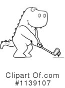 Golfing Clipart #1139107 by Cory Thoman