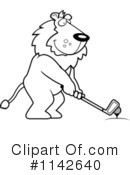 Golfing Clipart #1142640 by Cory Thoman