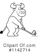 Golfing Clipart #1142714 by Cory Thoman