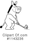 Golfing Clipart #1143236 by Cory Thoman
