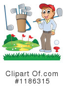 Golfing Clipart #1186315 by visekart