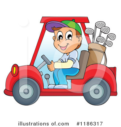 Golf Cart Clipart #1186317 by visekart