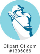 Golfing Clipart #1306066 by patrimonio