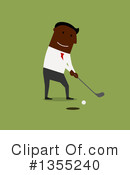 Golfing Clipart #1355240 by Vector Tradition SM