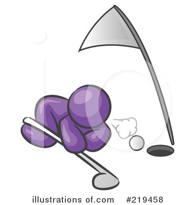 Golf Clipart #219458 by Leo Blanchette