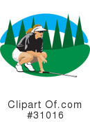 Golfing Clipart #31016 by David Rey