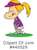 Golfing Clipart #440029 by toonaday