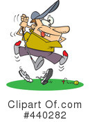 Golfing Clipart #440282 by toonaday