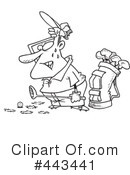 Golfing Clipart #443441 by toonaday