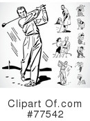 Golfing Clipart #77542 by BestVector