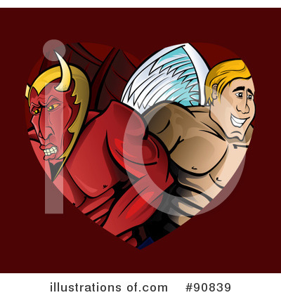 Good Vs Evil Clipart #90839 by Paulo Resende