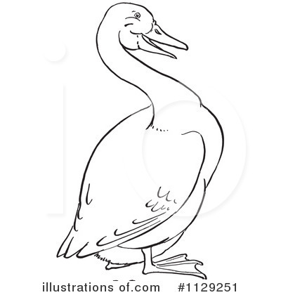 Goose Clipart #1129251 by Picsburg