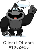 Gorilla Clipart #1082466 by Cory Thoman