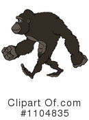 Gorilla Clipart #1104835 by Cartoon Solutions