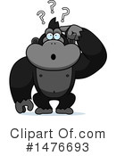 Gorilla Clipart #1476693 by Cory Thoman