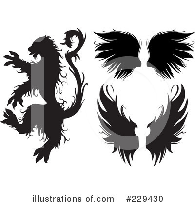 Royalty-Free (RF) Gothic Clipart Illustration by BestVector - Stock Sample #229430