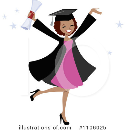 Royalty-Free (RF) Graduate Clipart Illustration by Monica - Stock Sample #1106025