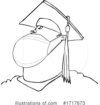 Royalty-Free (RF) Graduate Clipart Illustration by djart - Stock Sample #1717673