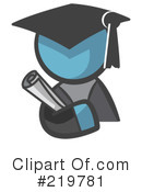 Graduate Clipart #219781 by Leo Blanchette
