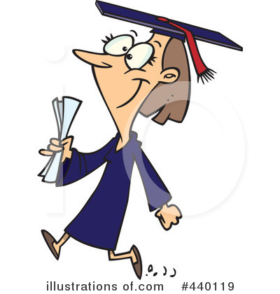Graduation Clipart #440119 by toonaday