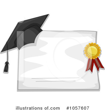 Royalty-Free (RF) Graduation Clipart Illustration by BNP Design Studio - Stock Sample #1057607