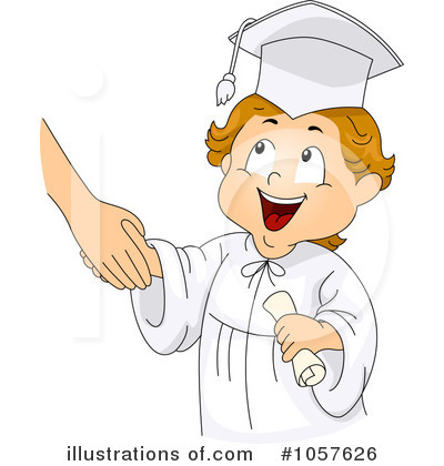 Royalty-Free (RF) Graduation Clipart Illustration by BNP Design Studio - Stock Sample #1057626