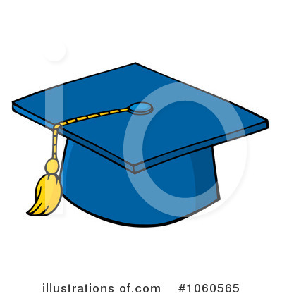 Graduation Cap Clipart #1060565 by Hit Toon