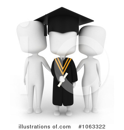 Graduate Clipart #1063322 by BNP Design Studio