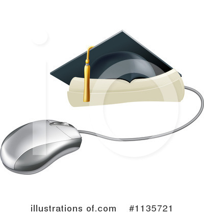 Royalty-Free (RF) Graduation Clipart Illustration by AtStockIllustration - Stock Sample #1135721