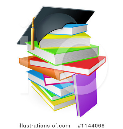 Royalty-Free (RF) Graduation Clipart Illustration by AtStockIllustration - Stock Sample #1144066