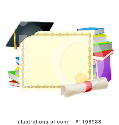 Graduation Cap Clipart #1198988 by AtStockIllustration
