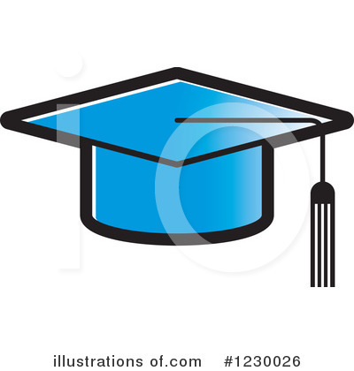 Royalty-Free (RF) Graduation Clipart Illustration by Lal Perera - Stock Sample #1230026