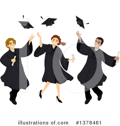 Graduation Cap Clipart #1378461 by BNP Design Studio