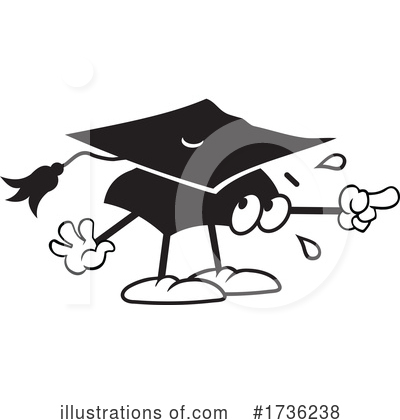 Royalty-Free (RF) Graduation Clipart Illustration by Johnny Sajem - Stock Sample #1736238