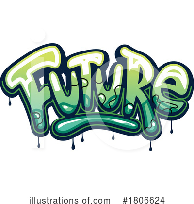 Royalty-Free (RF) Graffiti Clipart Illustration by Vector Tradition SM - Stock Sample #1806624