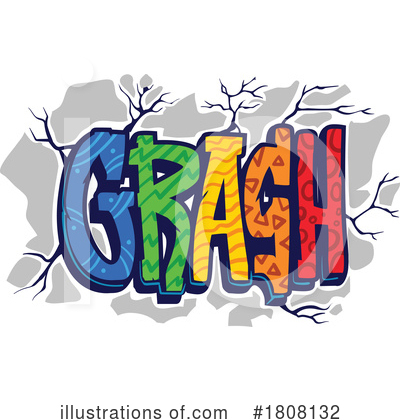 Royalty-Free (RF) Graffiti Clipart Illustration by Vector Tradition SM - Stock Sample #1808132